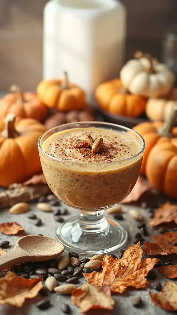 pumpkin spice chia pudding