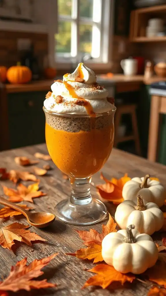pumpkin spice chia pudding
