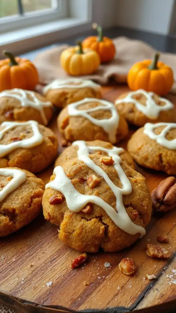 pumpkin spice cream cheese cookies