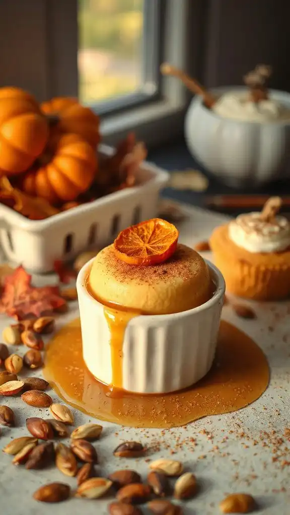 pumpkin spice creamy delight