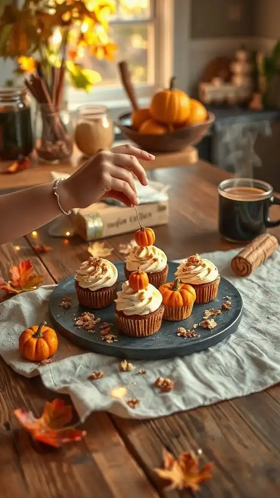 pumpkin spice cupcake recipe