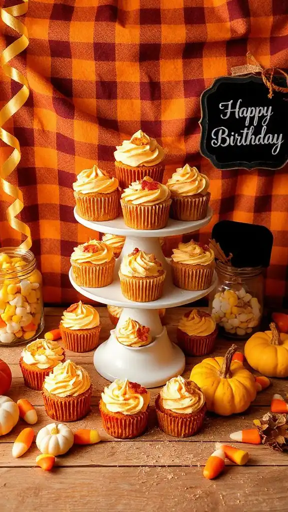 pumpkin spice cupcake recipe