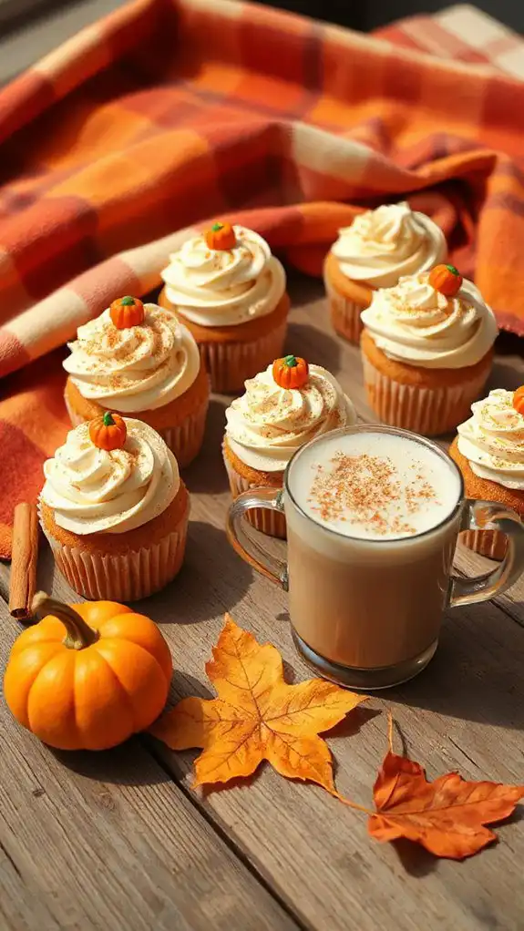 pumpkin spice cupcake recipe