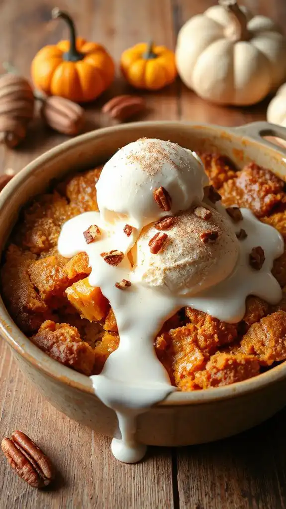 pumpkin spice dessert delight