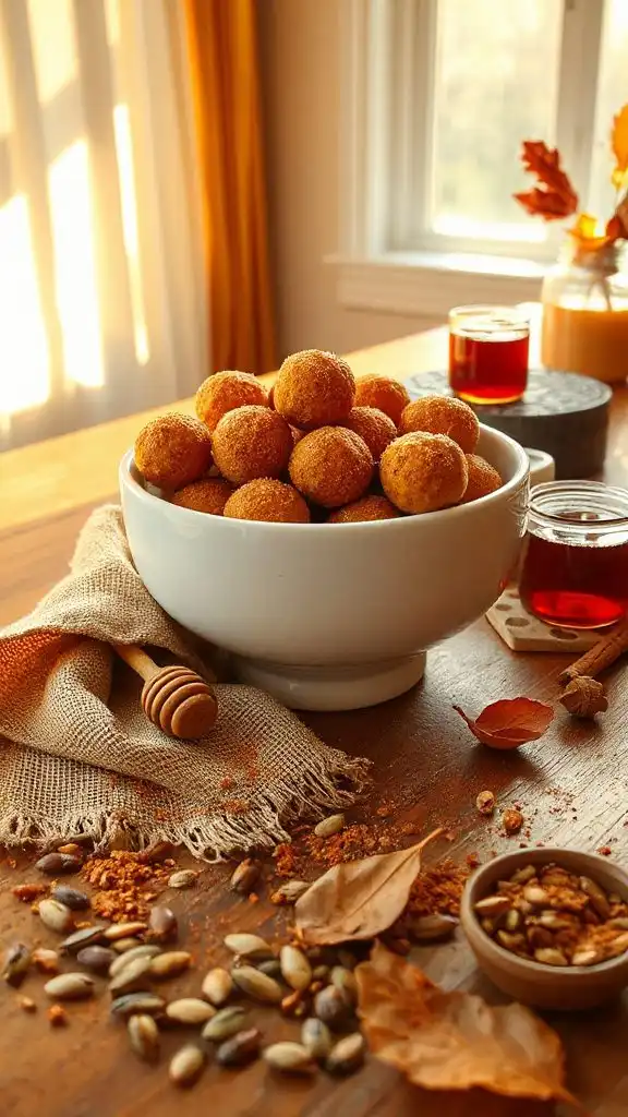 pumpkin spice energy bites recipe