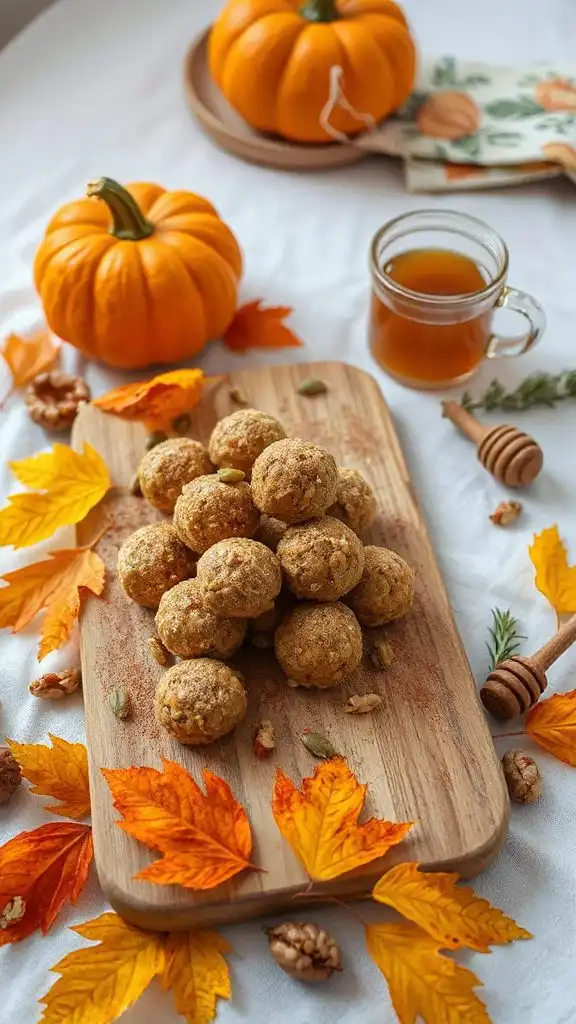 pumpkin spice energy snacks pumpkin spice energy snacks