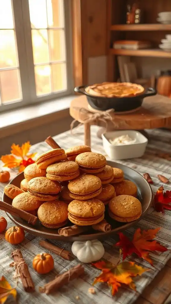 pumpkin spice macaron recipe
