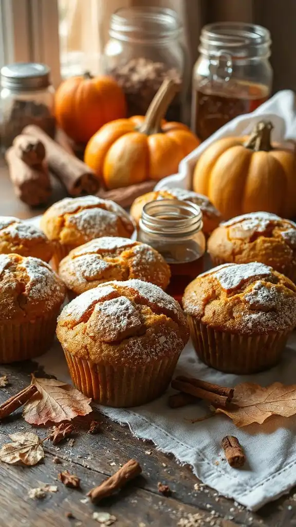 pumpkin spice muffins recipe