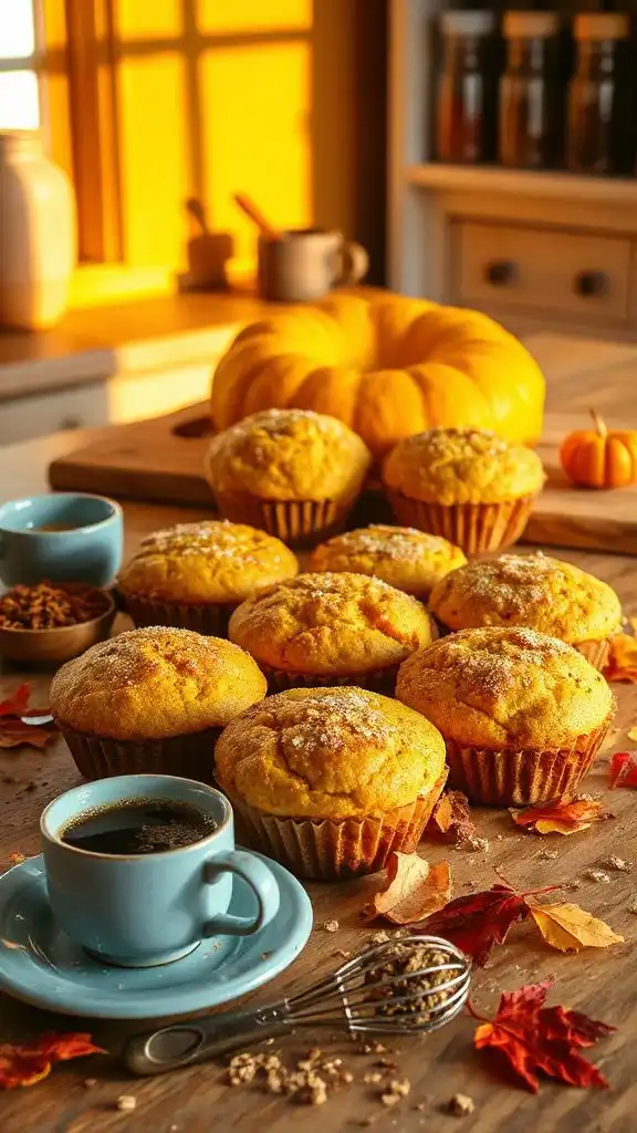 pumpkin spice muffins recipe