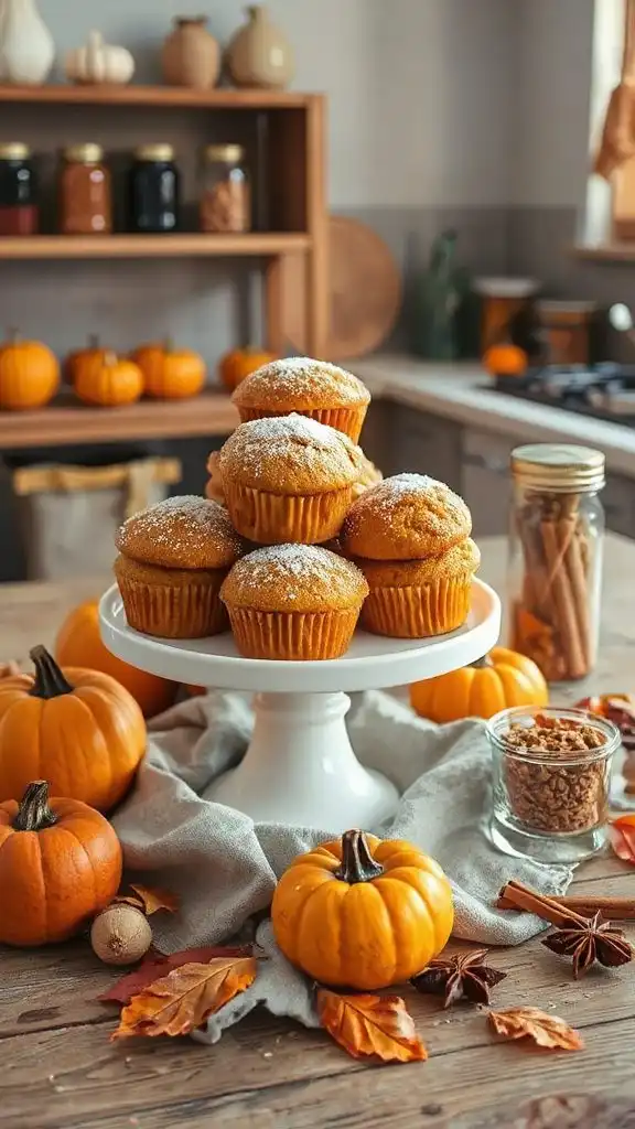 pumpkin spice muffins recipe