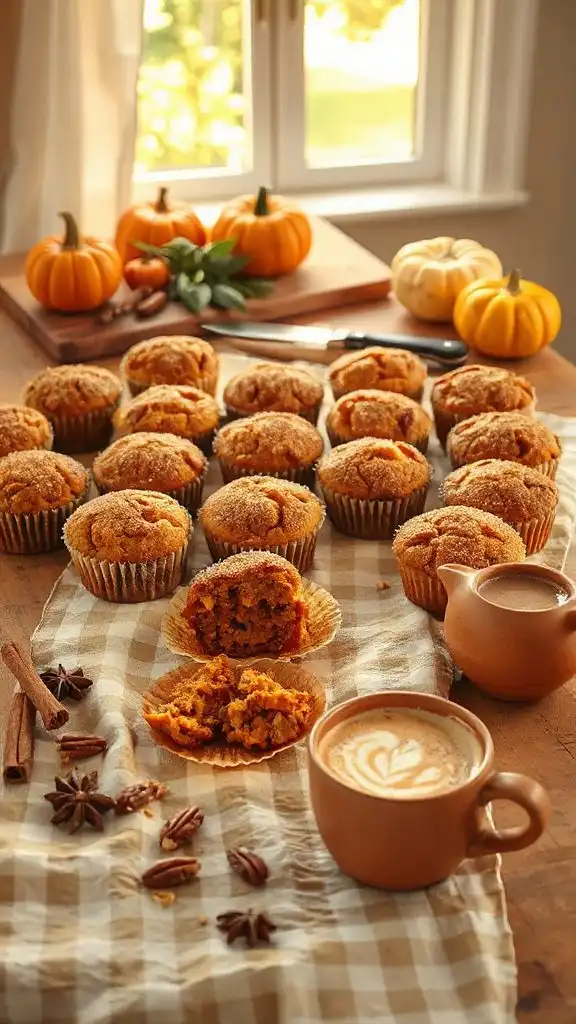 pumpkin spice muffins recipe