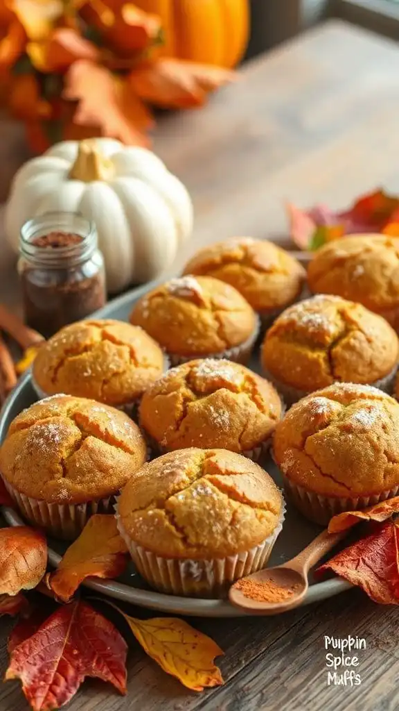 pumpkin spice muffins recipe