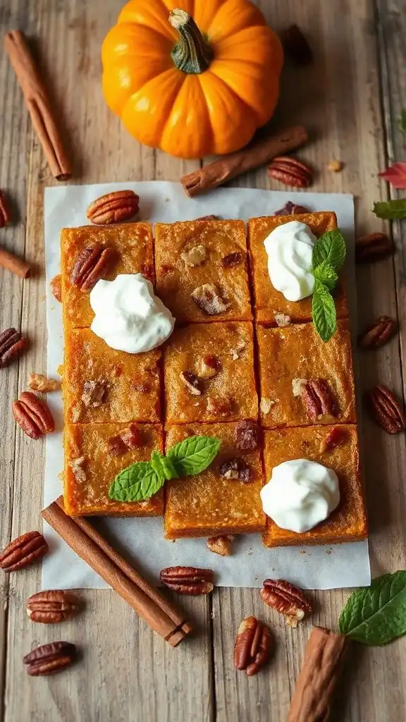 pumpkin spice protein bars