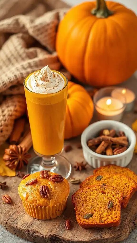 pumpkin spice smoothie recipe