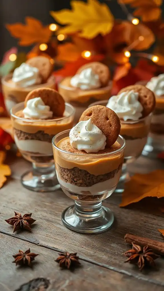 pumpkin spice trifle dessert