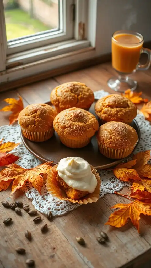 pumpkin spiced muffins recipe