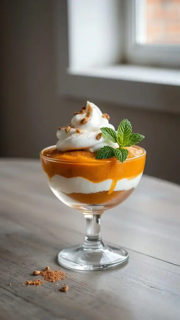 pumpkin yogurt parfait recipe