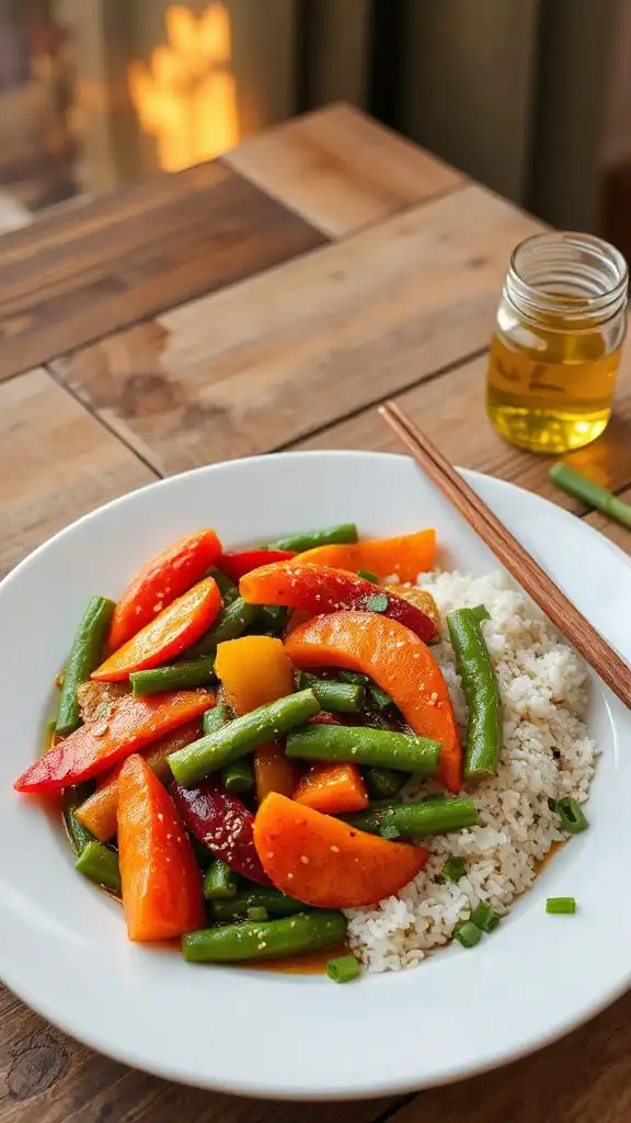 quick and colorful stir fry