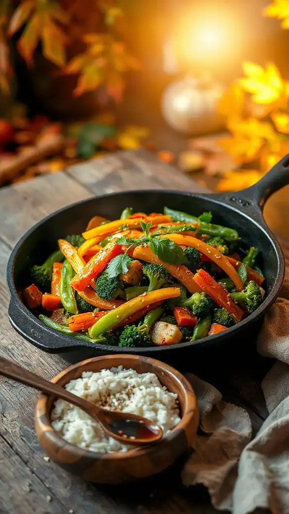 quick and colorful stir fry