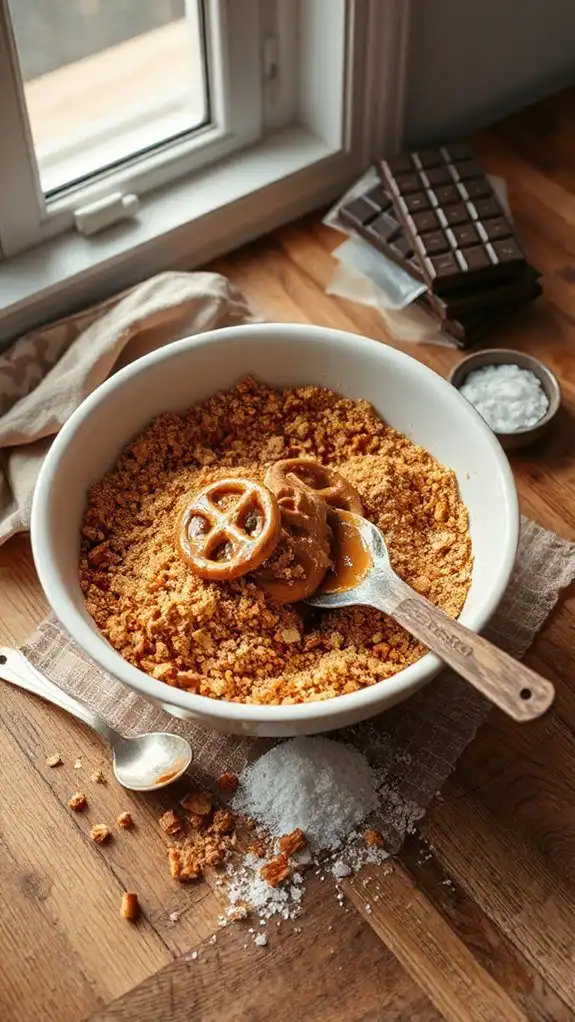 quick and easy pretzel base