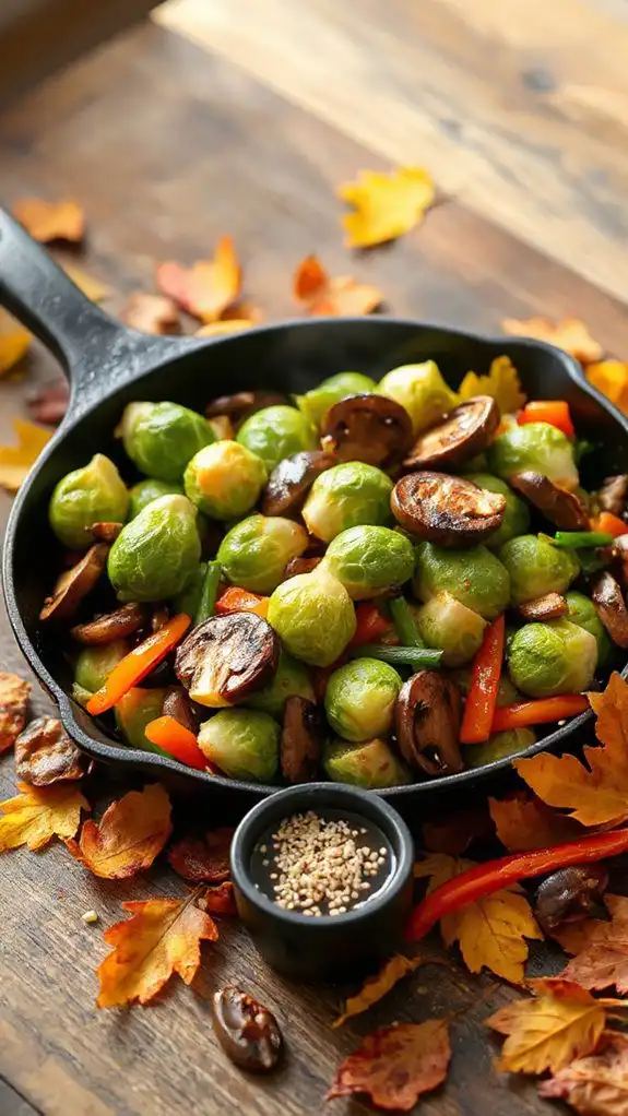 quick earthy autumn side