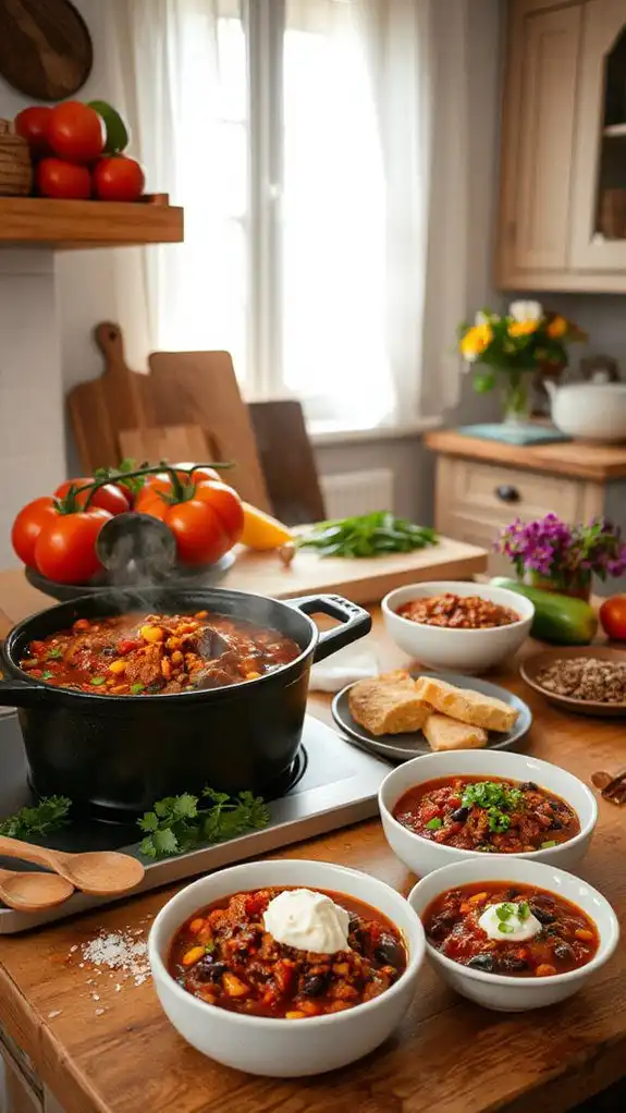 quick hearty flavorful chili