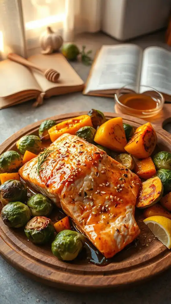 quick honey garlic salmon