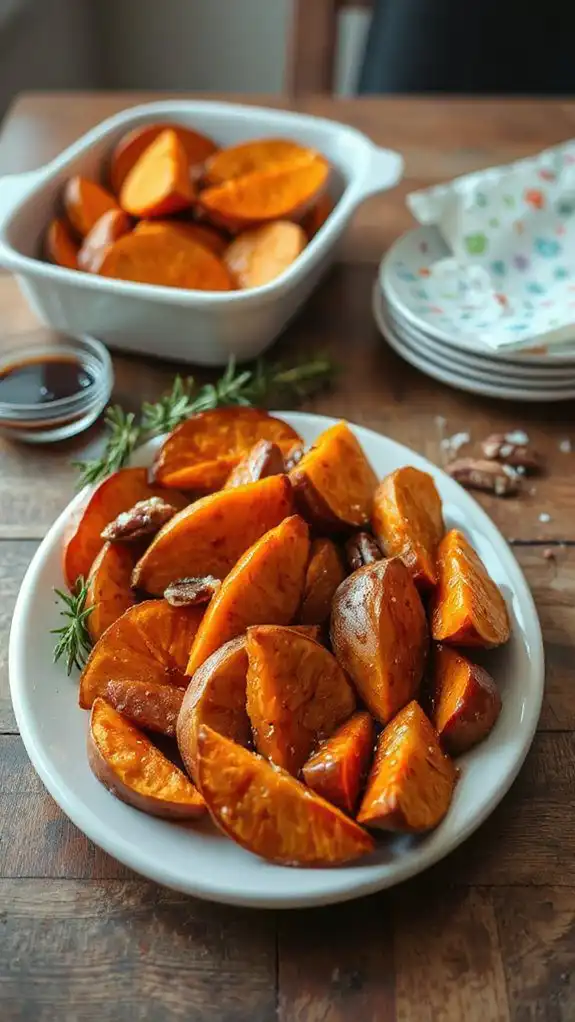 quick leftover sweet potatoes