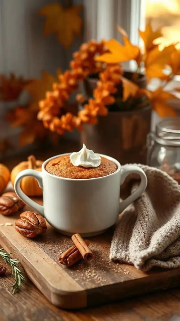 quick low carb pumpkin cake