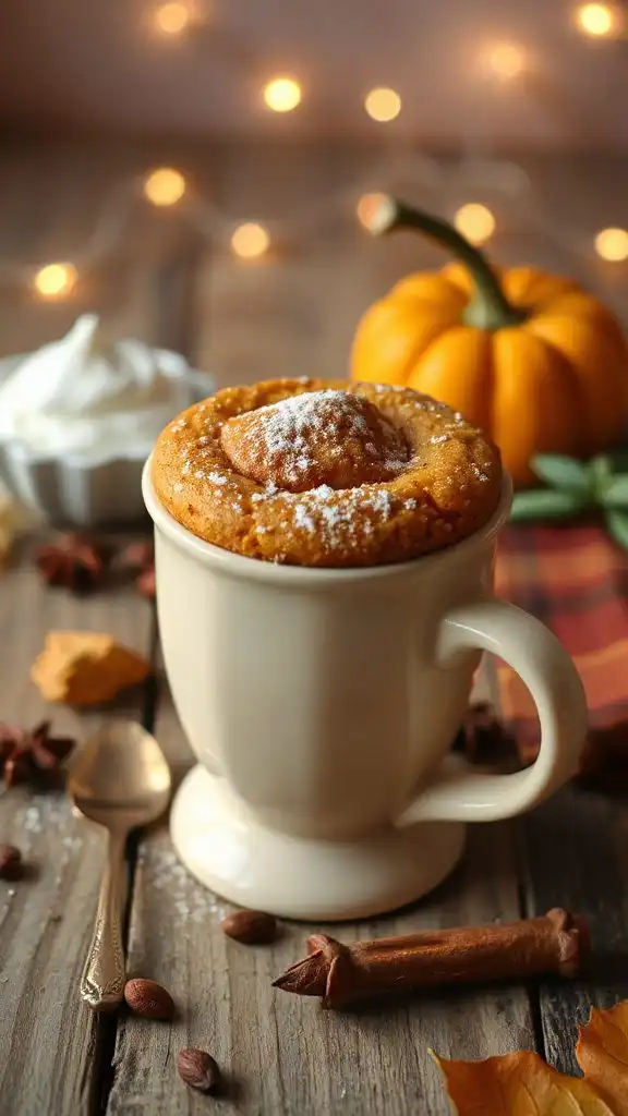 quick pumpkin spice cake