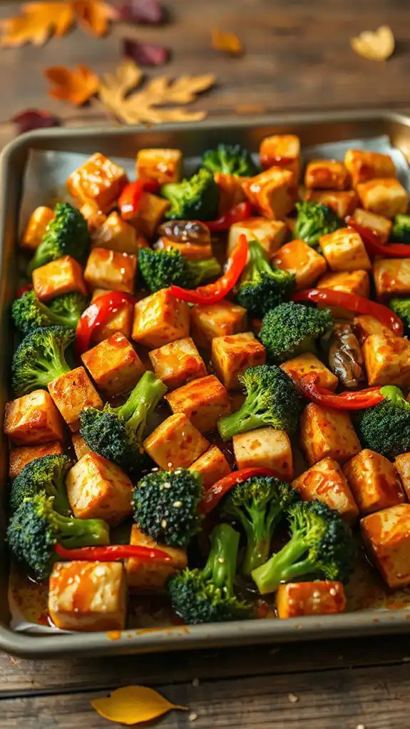 quick vegetarian teriyaki stir fry