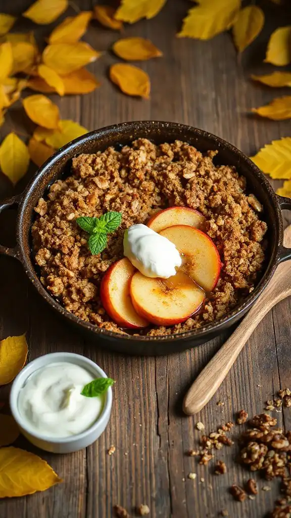 quinoa apple crisp recipe