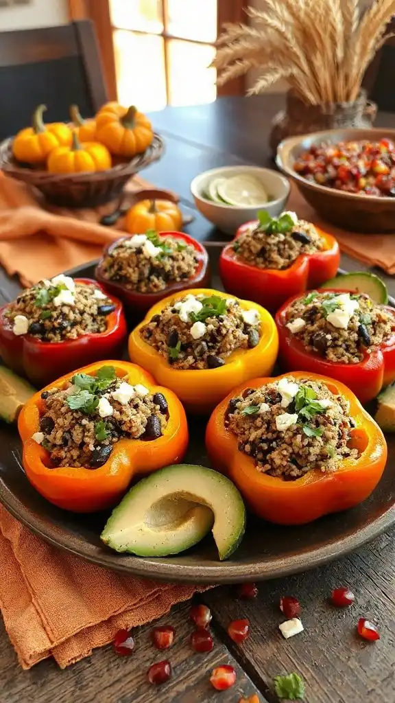 quinoa stuffed bell peppers recipe