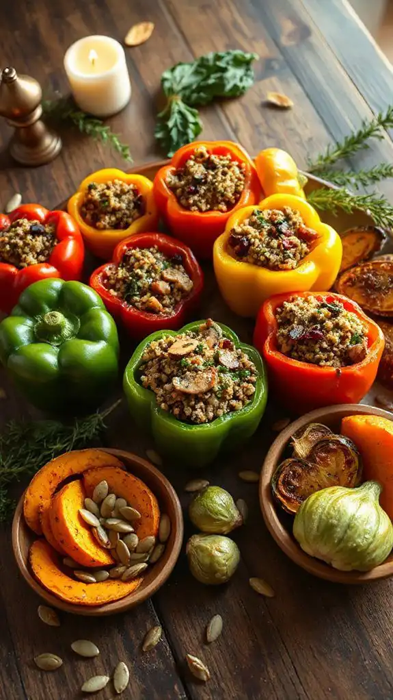 quinoa stuffed bell peppers recipe