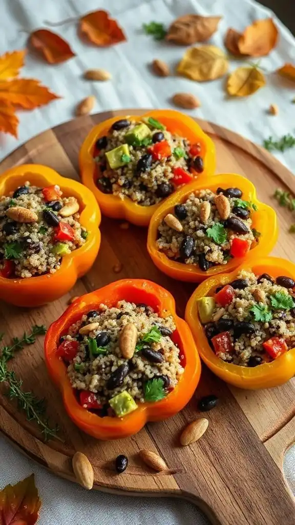 quinoa stuffed peppers recipe