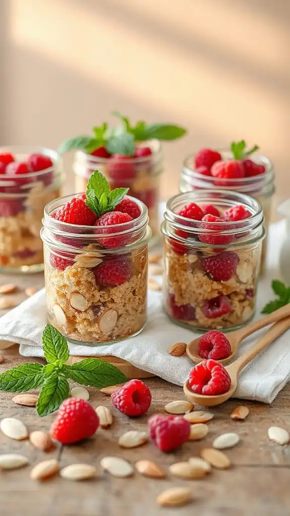 raspberry almond coffee cake