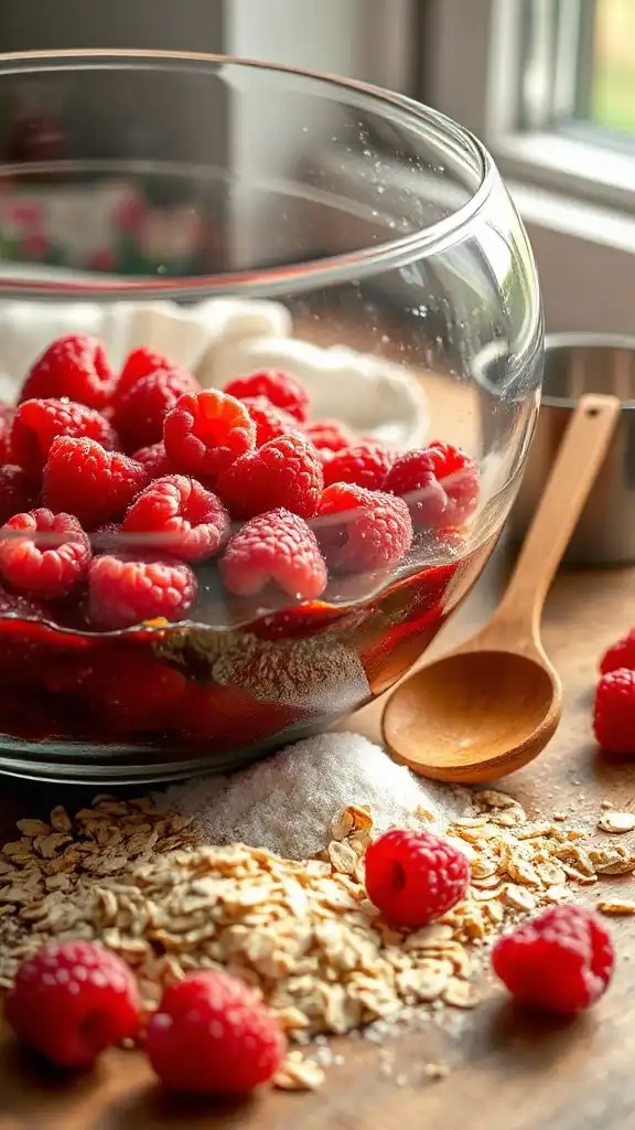 raspberry filling preparation recipe