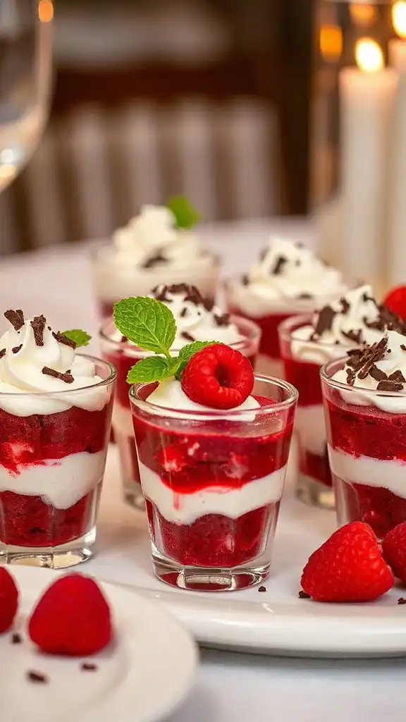 red velvet trifle delight