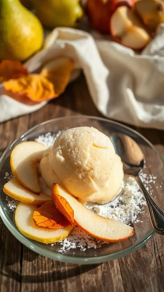 refreshing pear frozen dessert refreshing pear frozen dessert