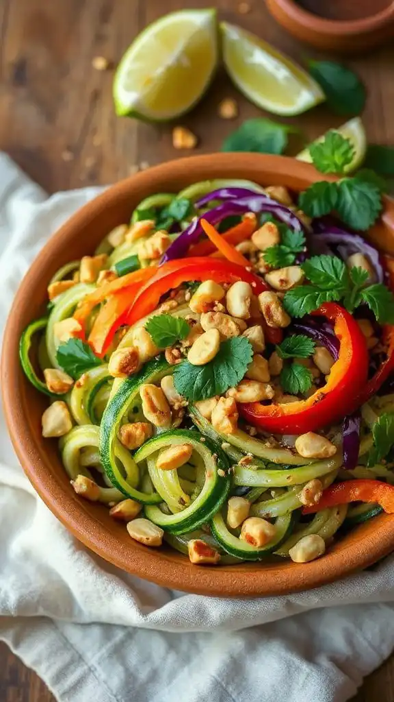 revitalizing thai peanut salad