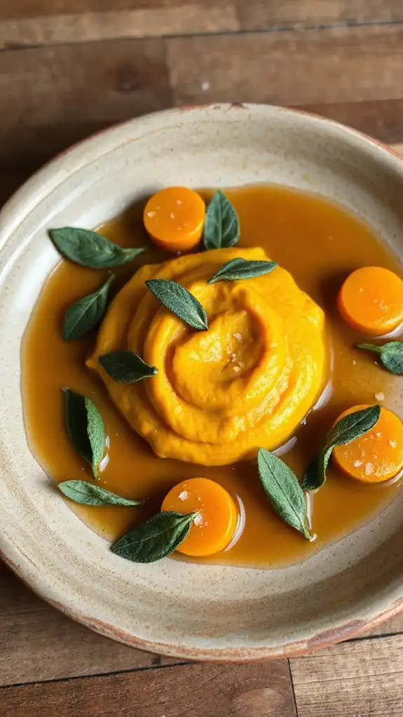rich maple brown butter pur e