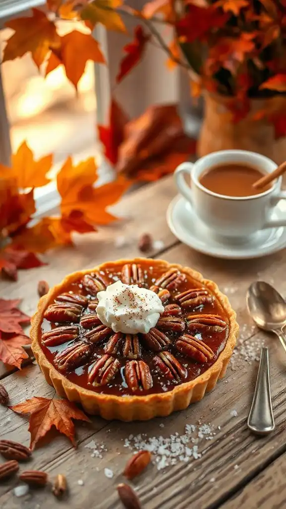 rich maple pecan dessert