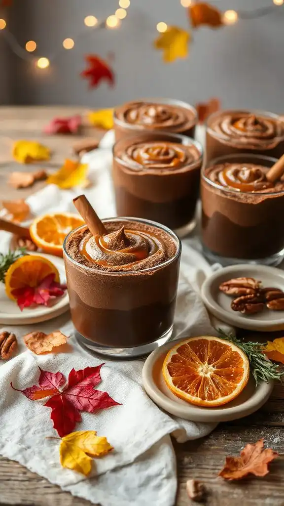 rich spiced chocolate dessert