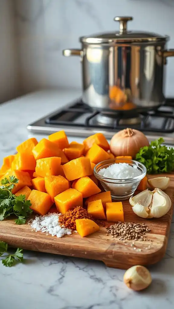 roast butternut squash preparation