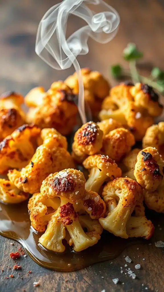 roast cauliflower for smoky flavor