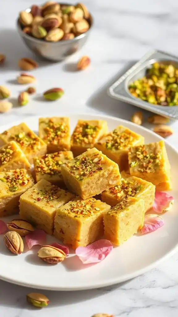 roast pistachios for flavor