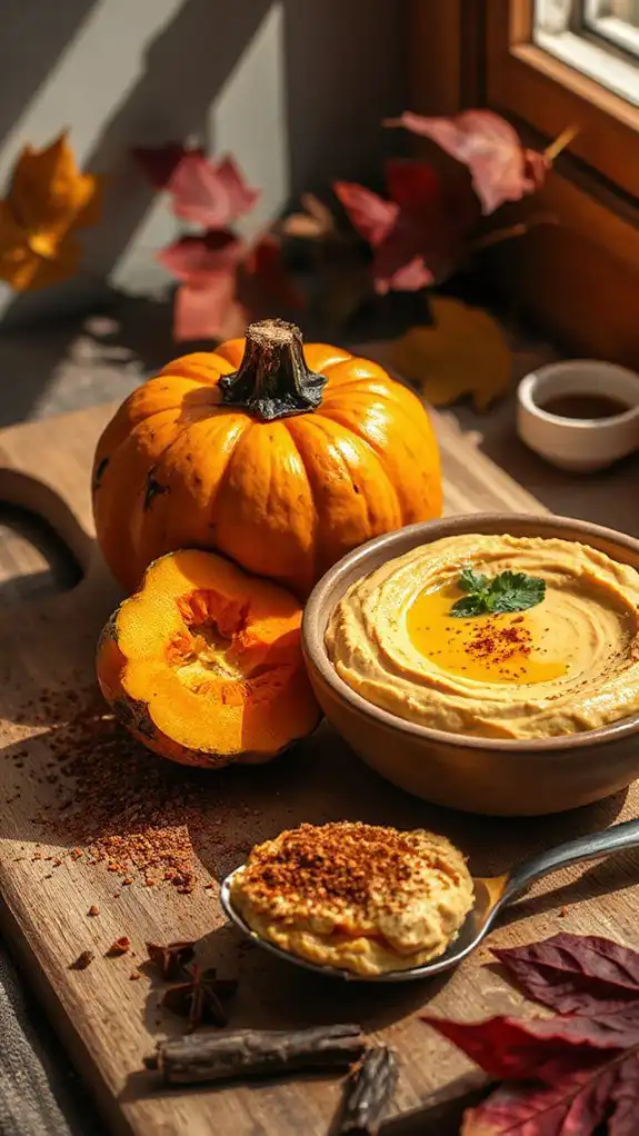roast pumpkin for hummus