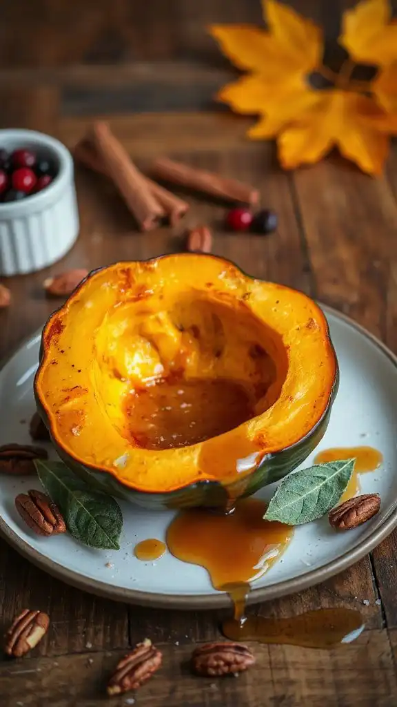 roasted acorn squash delight