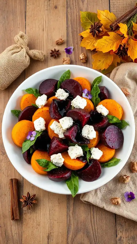 roasted beet and goat cheese