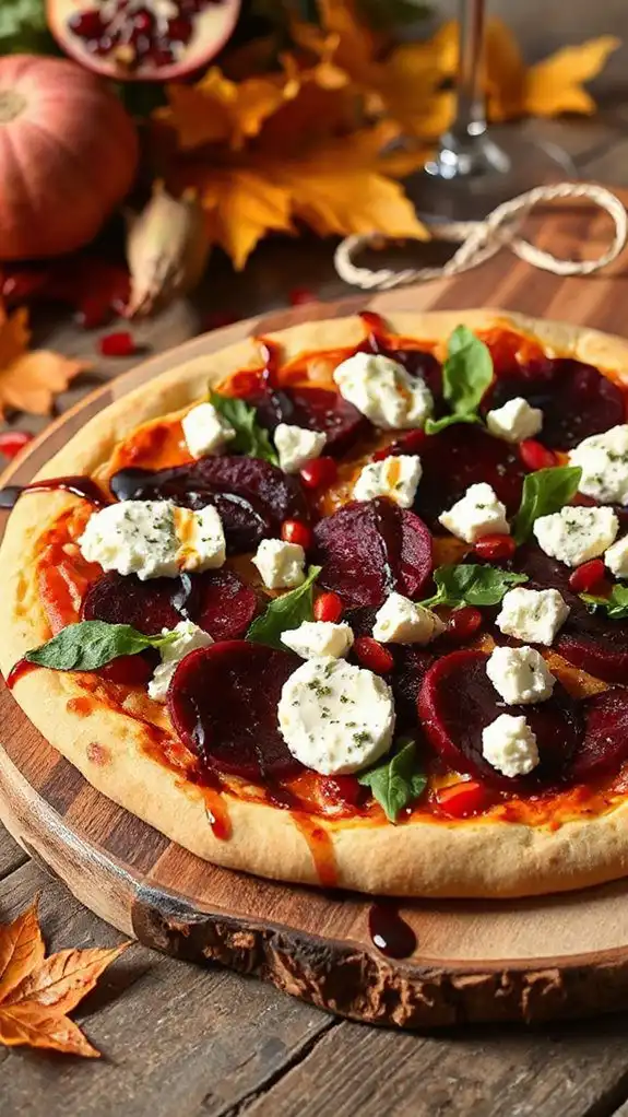 roasted beet goat cheese appetizer